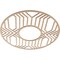 Ekena Millwork Empire Wood Fretwork Pierced Ceiling Medallion, Alder, 38"OD x 13 7/8"ID x 1/4"T CMWP38X38X0250EPAL - alternate 4